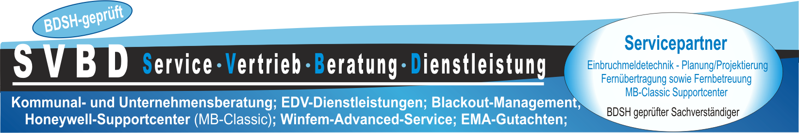 SVBD Hauptseite